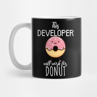 This developer will work for donut Mug